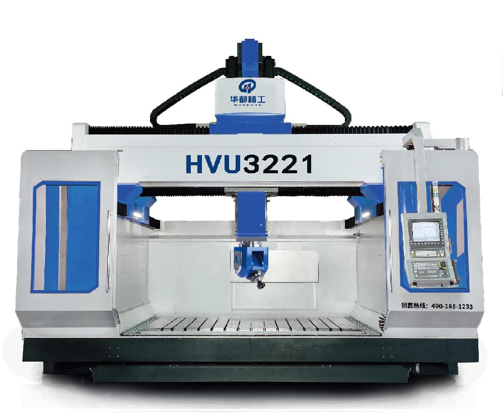 五軸天車(chē)式龍門(mén)（適用于航空、航天結(jié)構(gòu)件、復(fù)雜模具、新能源高精加工）